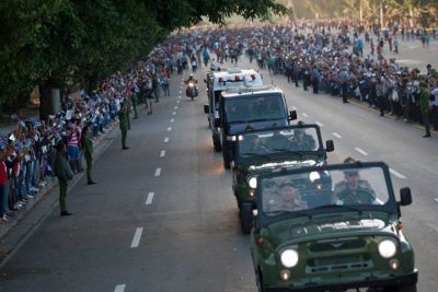 Caravana. Foto: Fernando Medina/ Cubahora.
