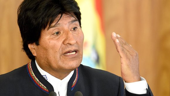 Presidente de Bolivia, Evo Morales Ayma. Foto: AFP.