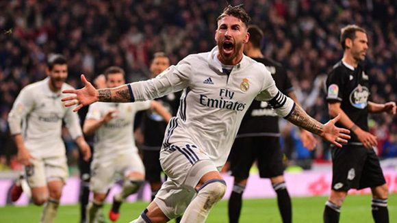 Sergio Ramos marcó otro gol decisivo en el descuento. Foto tomada de Marca.