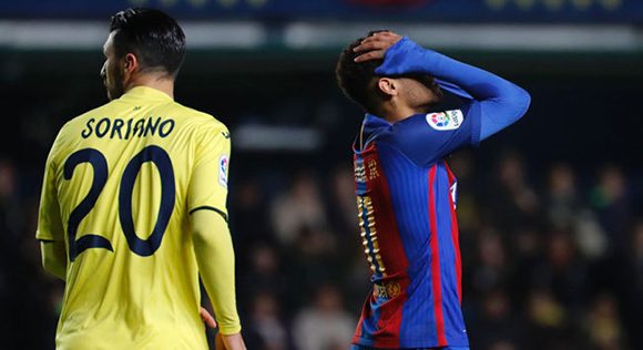 El Barcelona se sintió impotente en varios tramos de partido. Foto tomada de Marca.