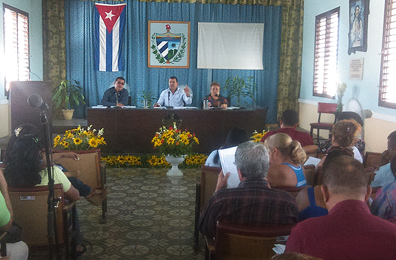 Sesionó asmablea municipal del Poder Popular // Foto Golfovisión TV