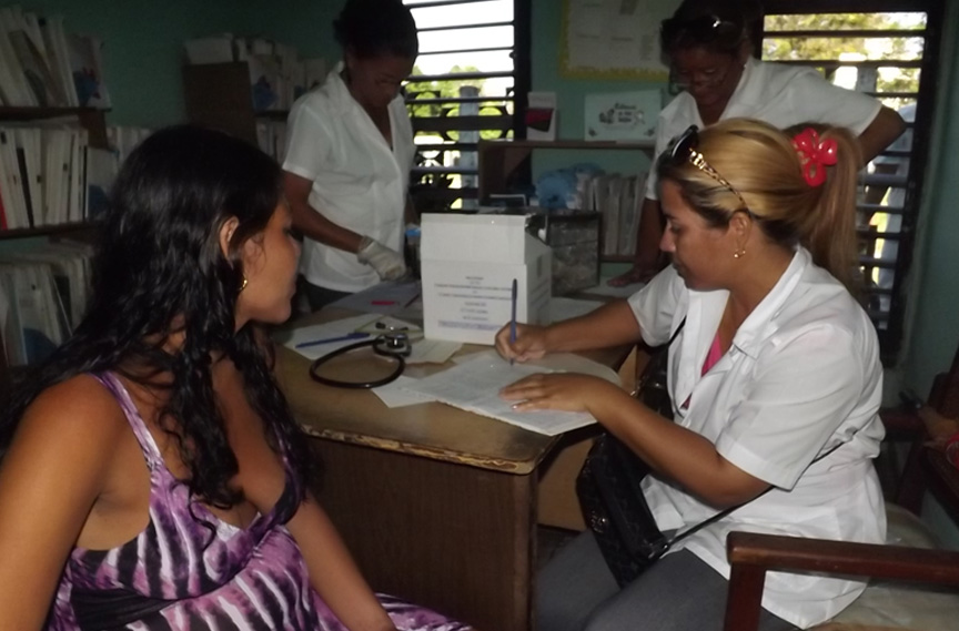 Consultorio del médico de la familia // Foto Marlene Herrera