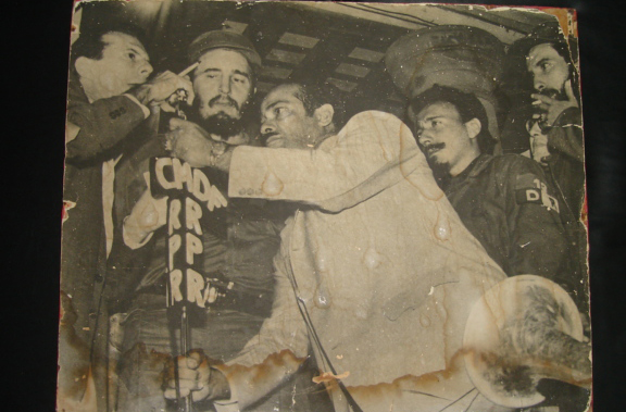 Primera visita de Fidel a Manzanillo // Foto Archivos RG