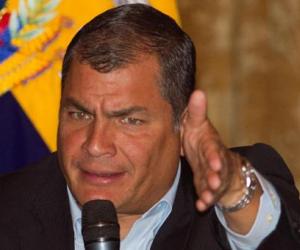 Rafael Correa. Foto: EFE.