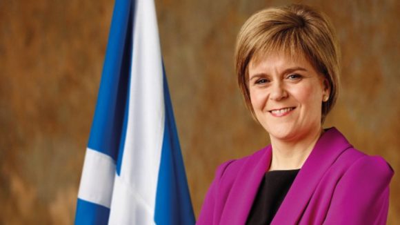 Nicola Sturgeon. Foto tomada de Crowdfunder.