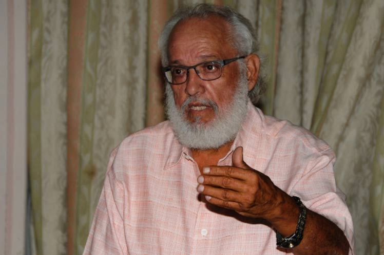 Andrés Gómez, coordinador nacional de la Brigada Antonio Maceo // Fotos PL