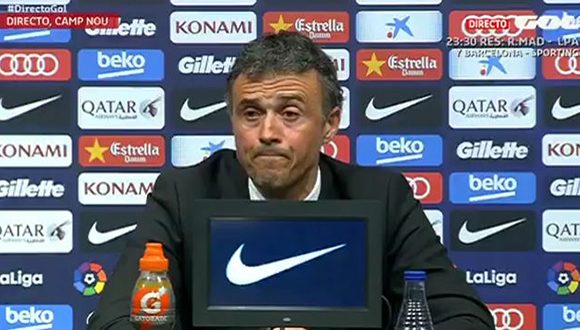 Luis Enrique anuncia que no seguirá en el FC Barcelona. Foto: GOL.