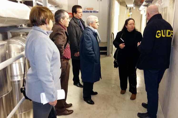 Visita Austria ministro cubano de Energía y Minas // Foto PL