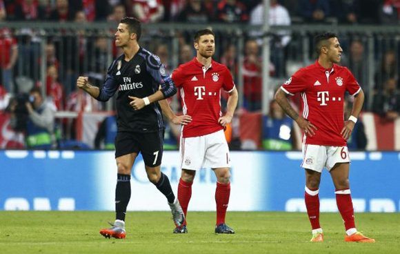 Cristiano celebra una de sus anotaciones. Foto tomada de Marca.