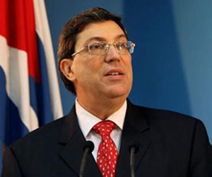 Ministro de Relaciones Exteriores de Cuba, Bruno Rodríguez Parrilla. Foto: MINREX.
