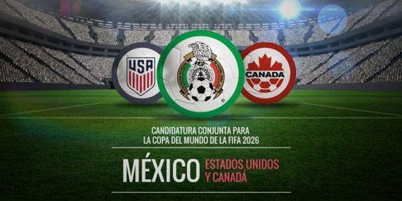 En un hecho sin precedentes, las federaciones de fútbol de México, Estados Unidos y Canadá anunciaron su intención de unir fuerzas para albergar el Mundial de Fútbol en 2026.