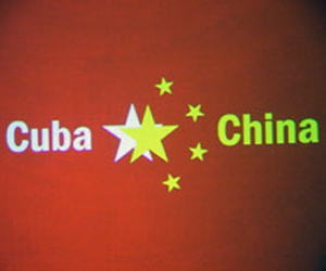 China y Cuba unidas con 49 años de relaciones. China. PLFOTO/Teresita J.Vives