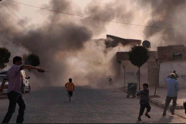 Mueren 22 sirios por bombardeos de coalición que lidera EE.UU.