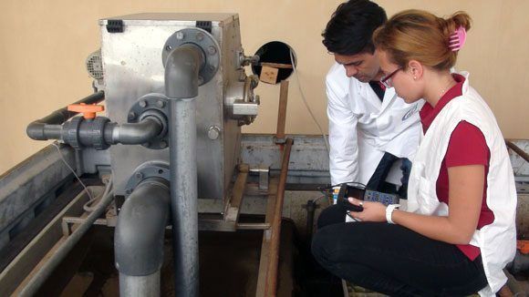El proyecto “Más agua para todos” , financiado en Cuba por la Unión Europea en conjunto con el Reino de los Países Bajos, apuesta por aumentar la disponibilidad de agua en el país, a partir de alternativas como el tratamiento y reúso de aguas residuales. Foto: Fidel Alejandro Rodríguez/ Cubadebate.