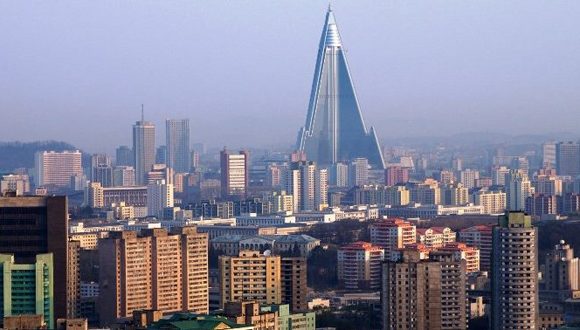 Vista de Pyongyang, capital de Corea del Norte. Foto: Archivo.