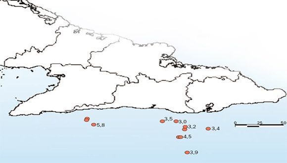 Sismos en Cuba 2017