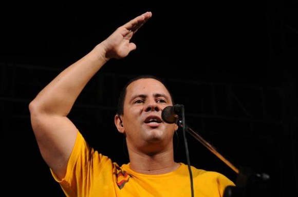 Israel Rojas, vocalista y líder del Dúo Buena Fe. Foto: Omara García/ ACN.