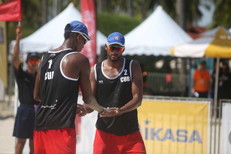 Cubanos por más victorias en Campeonato Mundial de Voleibol de Playa