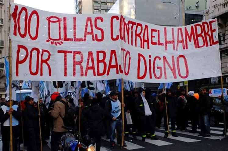 Organizaciones argentinas claman por ley de Emergencia Alimentaria