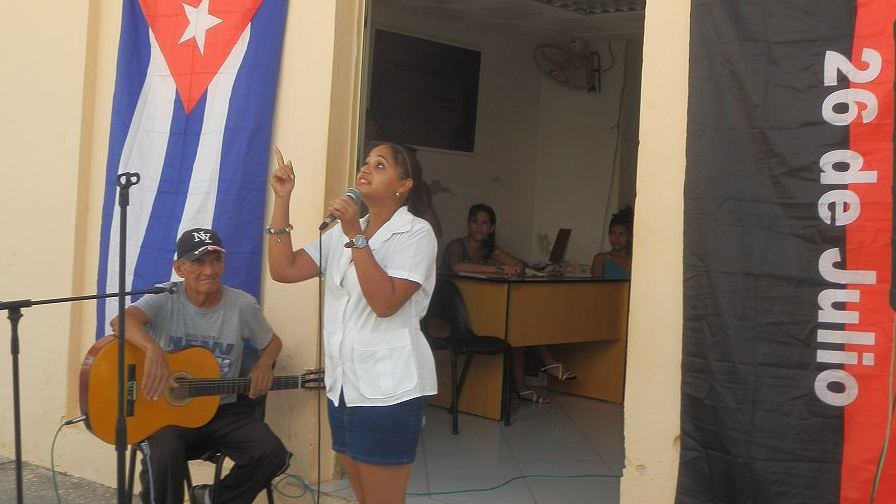 Matutinos especiales en el inicio de actividades por conmemoración del natalicio de Fidel // Foto Lilian Salvat