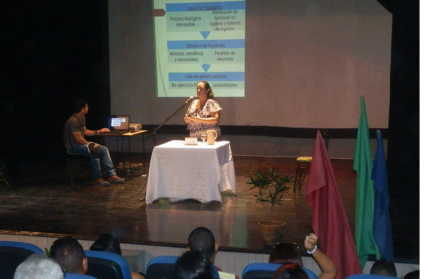 Desarrollan evento Científico metodológico de Actividad Física y Ancianidad  // Foto Lilian Salvat