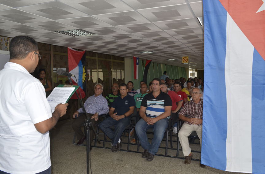 Acto recordación del crimen de Barbados // Foto Marlene Herrera