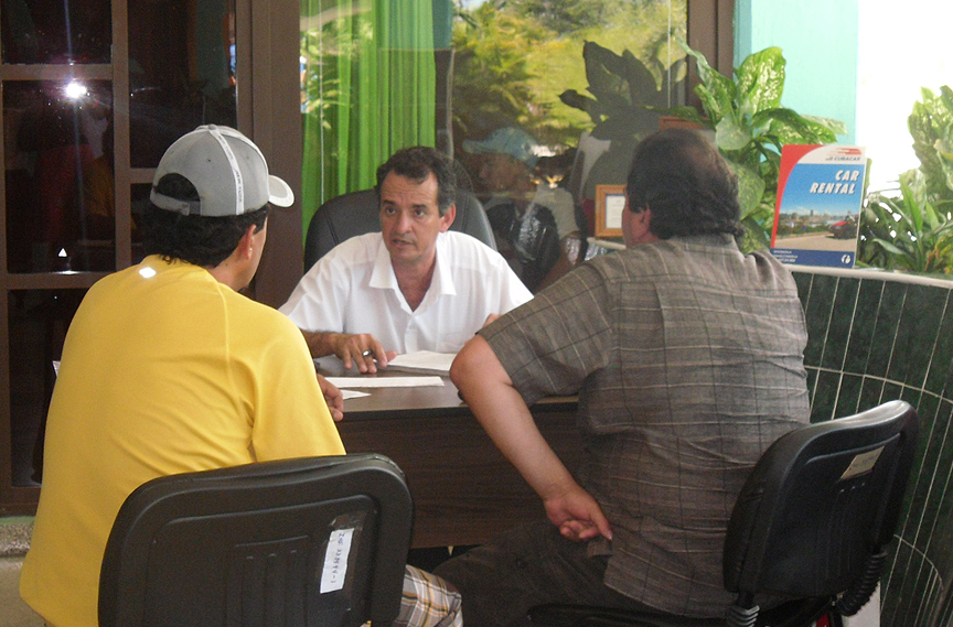 Oficina de Havanatur en Hotel Guacanayabo de Manzanillo // Foto Marlene Herrera (de Archivo)