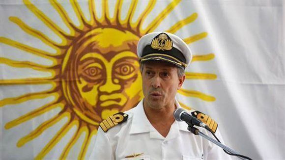 Enrique Balbi, vocero de la Armada de Argentina. Foto: Silvana Colombo/ La Nación.