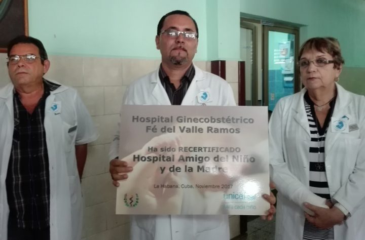 Ratifican condición de Amigo de la madre y el niño en el hospital materno // Foto Marlene Herrera