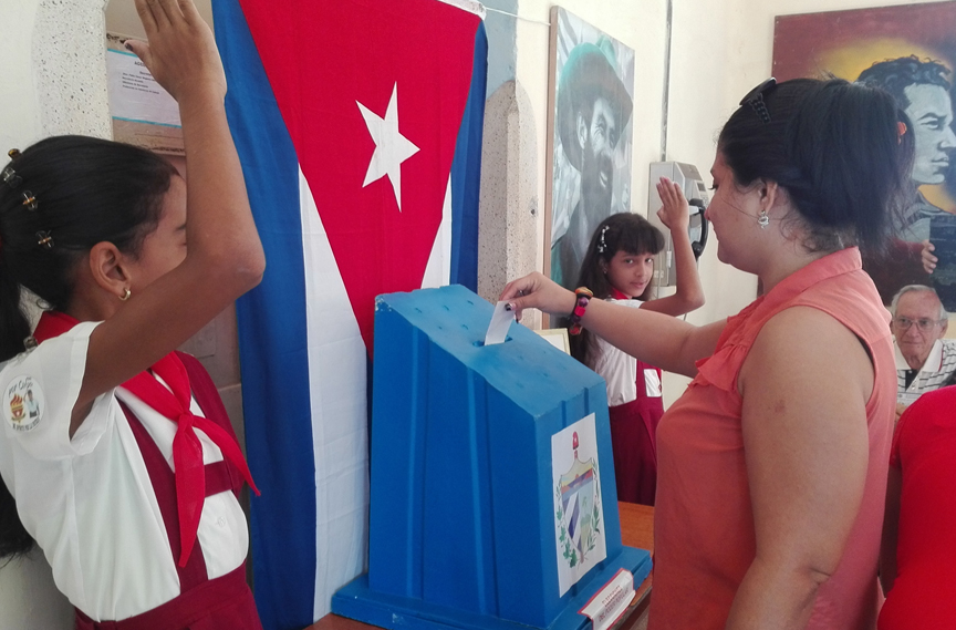 Cierra con éxito primera vuelta de elecciones de delegados a Asamblea Municipal del Poder Popular // Foto Marlene Herrera