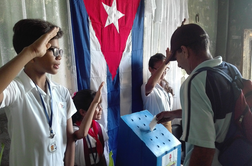 Elecciones de delegados a Asamblea Municipal del Poder Popular // Foto Marlene Herrera