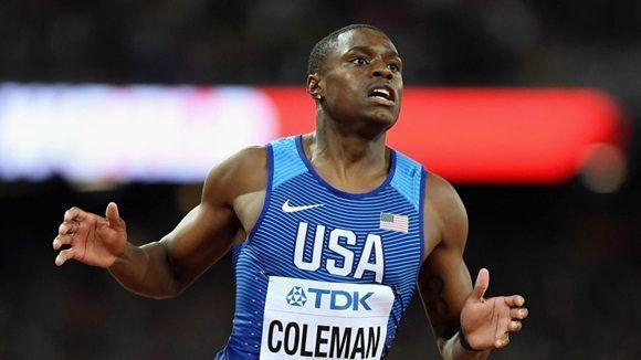 Coleman corre 6.34 y bate el récord mundial en 60 metros