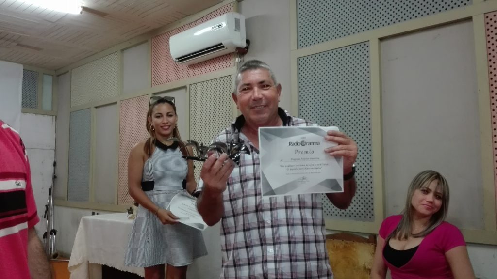 Premio Especial para Esteban Castro Pacheco // Foto Marlene Herrera