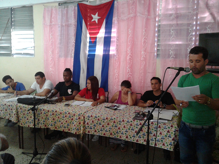 Celebrado Noveno Congreso de estudiantes universitarios en Residencia Estudiantil // Foto Alina González
