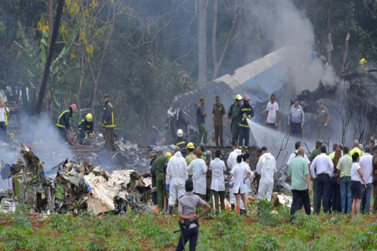 Prosiguen en Cuba investigaciones sobre accidente aéreo // Foto PL