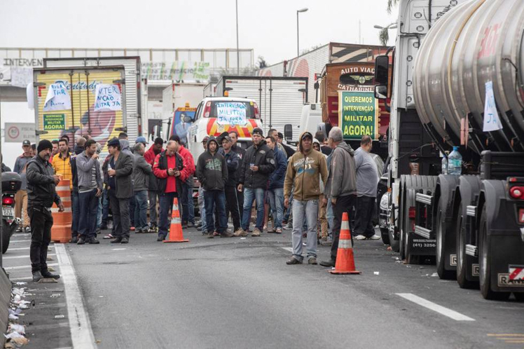 Huelga que camioneros autónomos // Foto PL