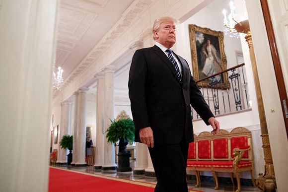 El presidente de EE.UU., Donald Trump. Foto: Tom Brenner/The New York Times.