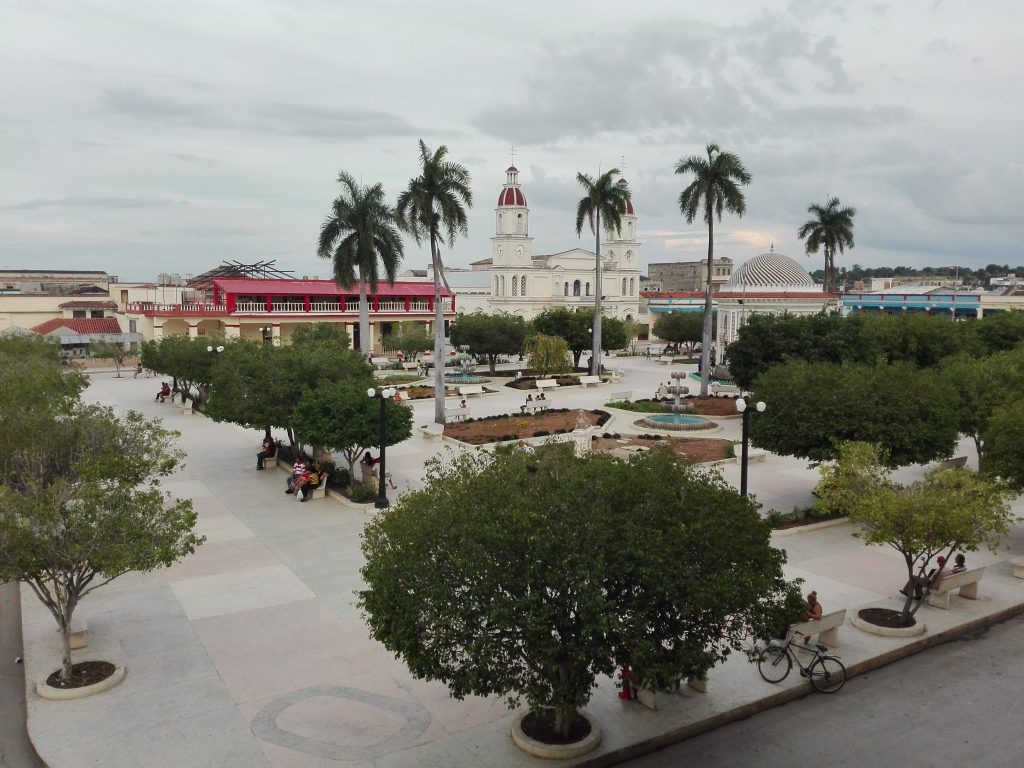 Vista del parque Carlos Manuel de Céspedes // Foto Marlene Herrera