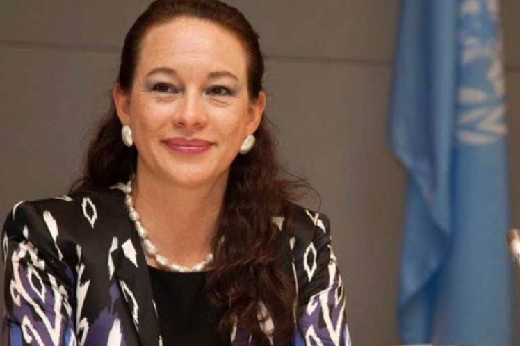 La canciller de Ecuador, María Fernanda Espinosa