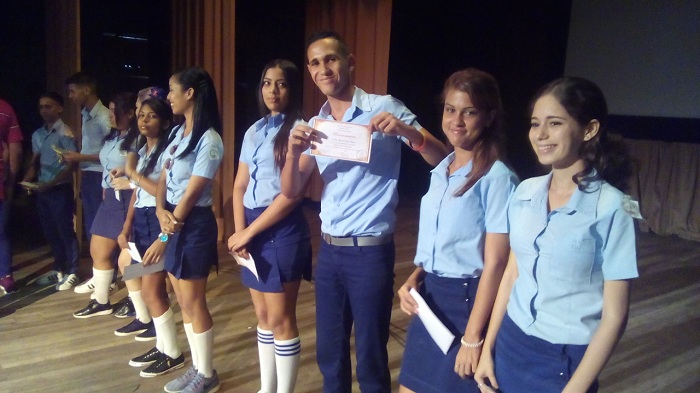 Estudiantes integrales // Foto Eliexer Peláez