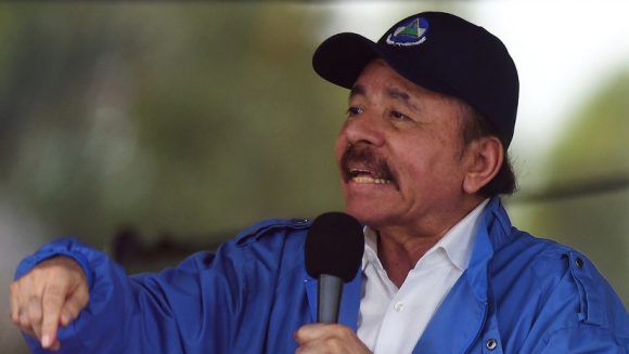 El presidente de Nicaragua, Daniel Ortega. Managua 7 de julio de 2018.