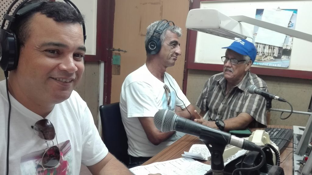 Este año el Ecos del Carnaval con las voces de Rocles Figueroa y Alberto Sánchez, y la intervención del periodista Pedro Vera Portales // Foto Marlene Herrera