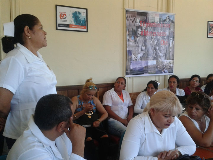 Tercer Taller de Vivencias de Colaboradores Internacionalistas de Manzanillo // Foto Denia Fleitas