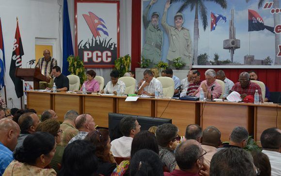 Concluyó visita de Díaz-Canel a Villa Clara. Foto: Ramón Barreras Valdés / Vanguardia