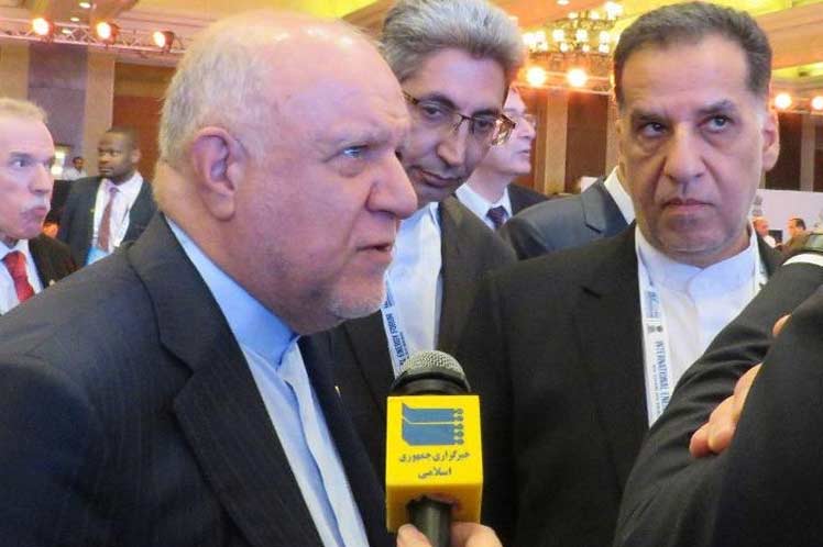 El ministro de Petróleo de Irán, Biyan Namdar Zangane