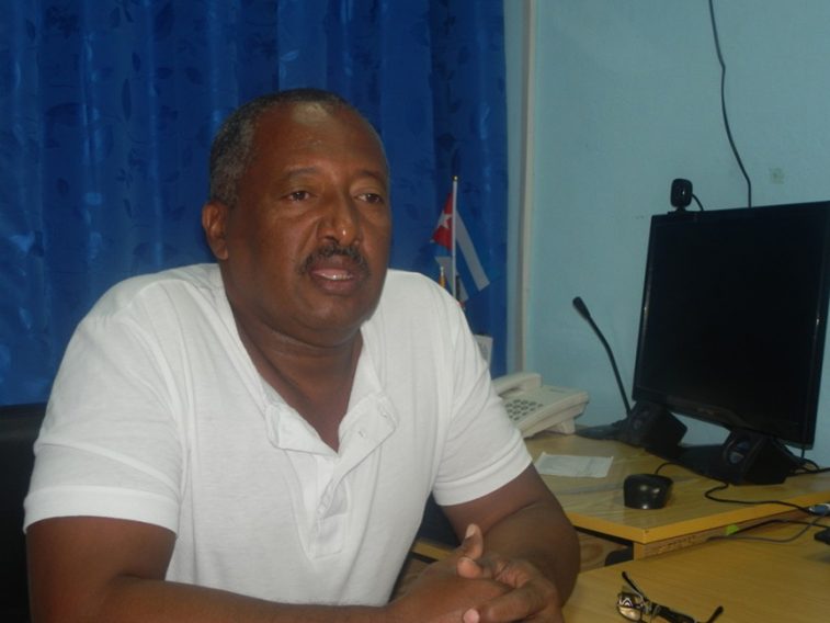 Geraldo Romero, director del canal Golfovisión // Foto Lilian Salvat