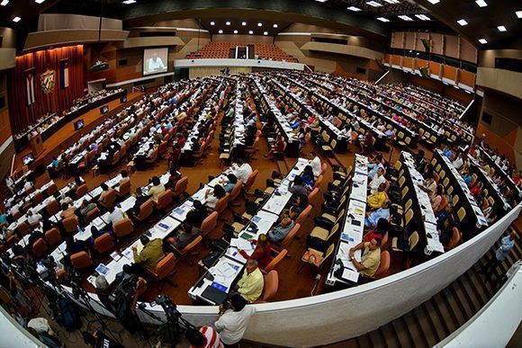 Primer Periodo Ordinario de Sesiones de la IX Legislatura de la Asamblea Nacional. Foto: Irene Pérez/ Cubadebate.