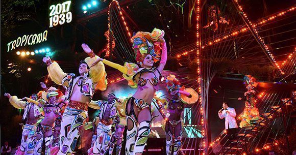 El cabaret Tropicana, una de las grandes atracciones de La Habana