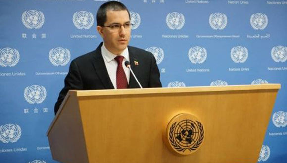 Jorge Arreaza. foto: Telesur.