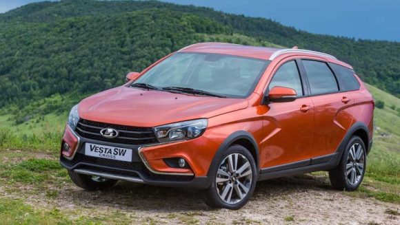 Lada Vesta SW Cross que se utilizará en tareas de patrullaje. Foto: RT